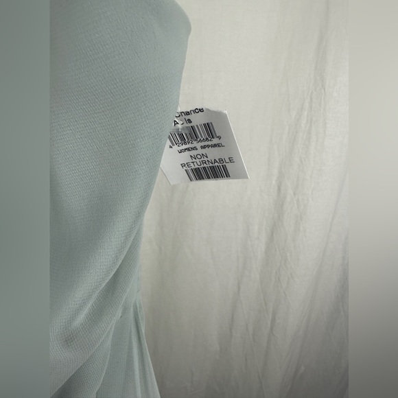 After Six Backless Halter Green Evening Gown Size 14R NWT - Picture 7 of 14